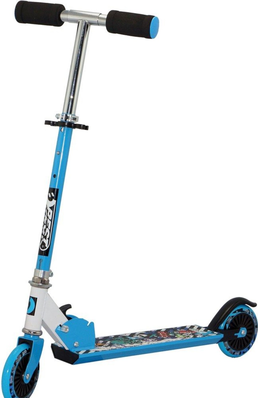 Spielzeug Best Sport und Freizeit | Best Scooter 125Mm Blau 70-80Cm