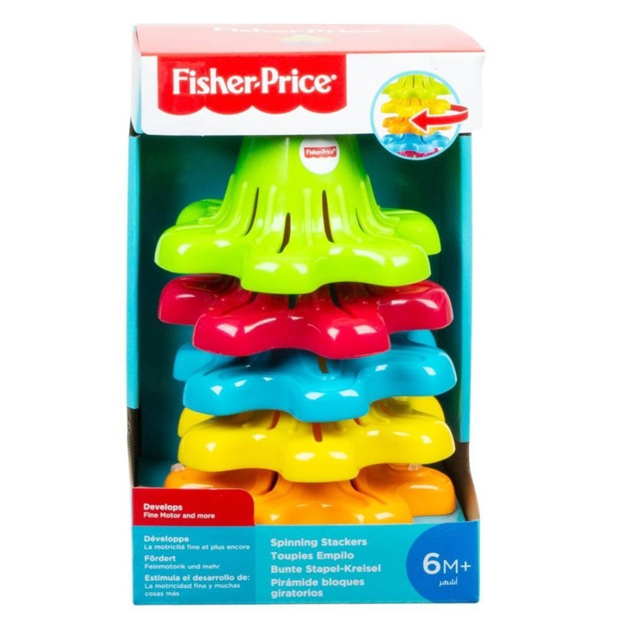 Spielzeug Fisher-Price | Bunte Stapelkreisel