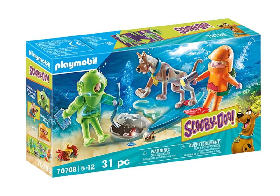 Spielzeug Playmobil | Playmobil 70708 Scooby-Doo Ghost Of Captain Cutler