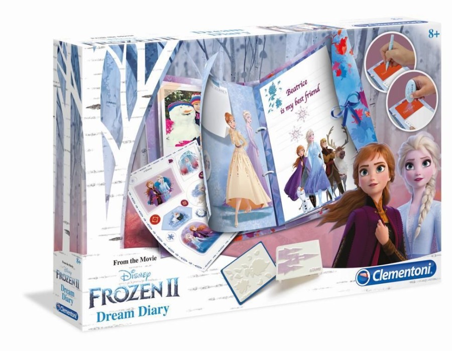 Spielzeug Clementoni | Clementoni Frozen 2 Tagebuch