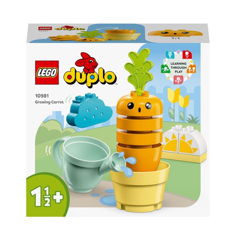 Spielzeug LEGO | Lego Duplo My First 10981 Wachsende Karotte