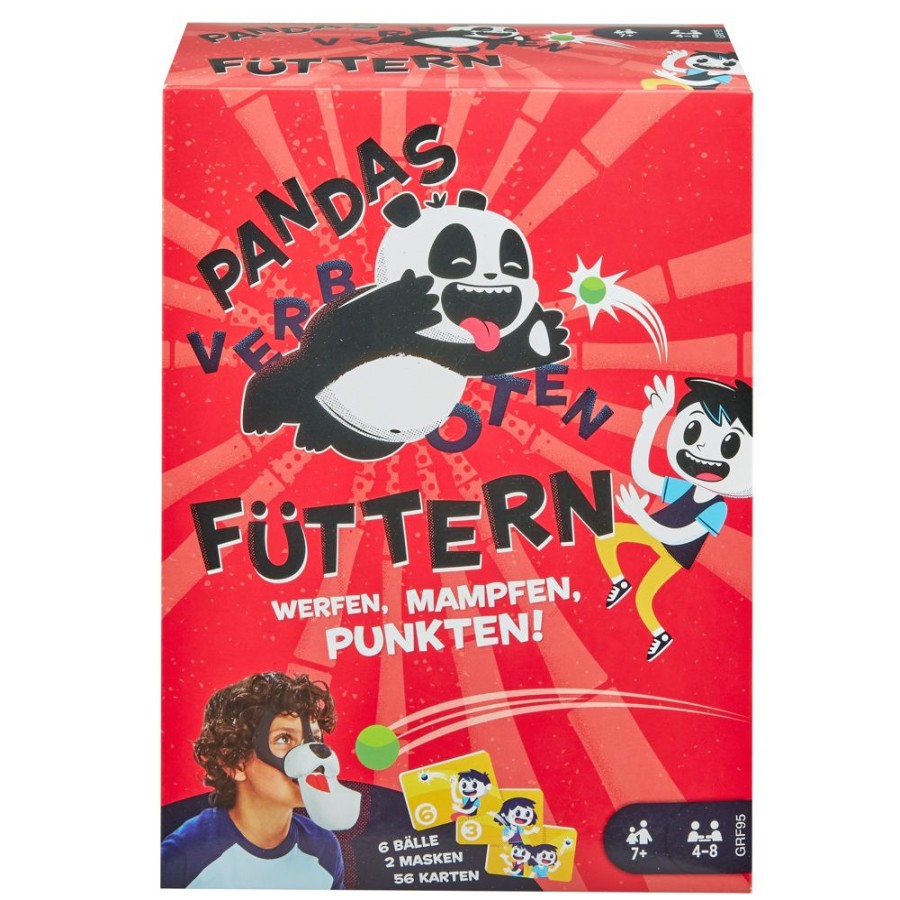 Spielzeug Mattel | Mattel Games Pandas Futtern (Verboten)