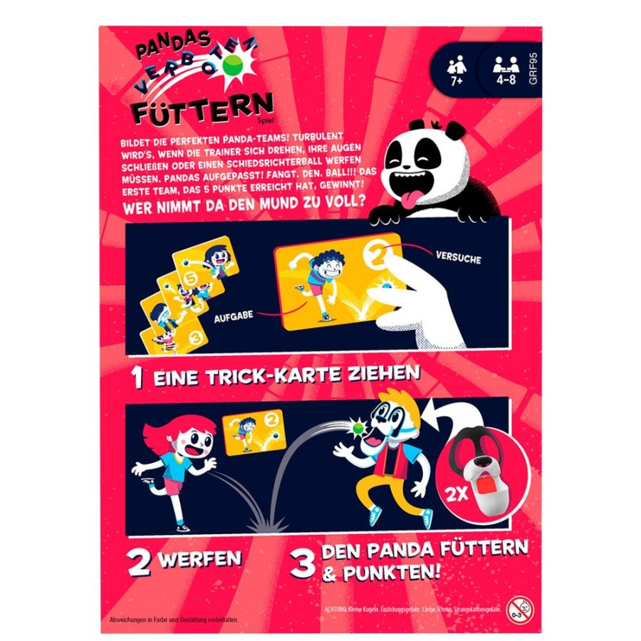 Spielzeug Mattel | Mattel Games Pandas Futtern (Verboten)