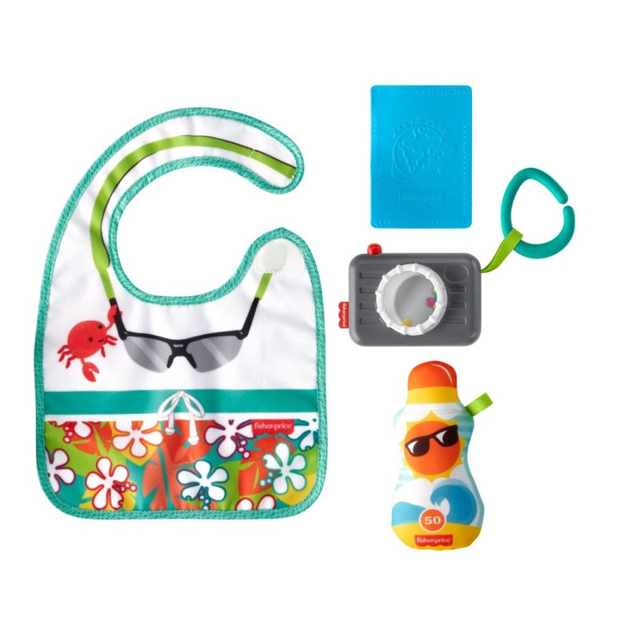 Spielzeug Fisher-Price | Fisher-Price Reisespas Rassel- Und Knisterset