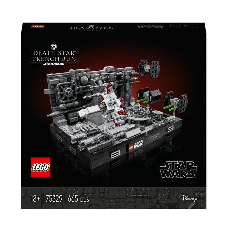 Spielzeug LEGO | Lego Star Wars Death Star Trench Run Diorama