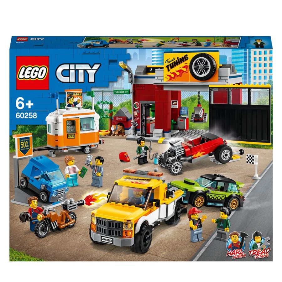 Spielzeug LEGO | Lego City 60258 Tuning-Werkstatt