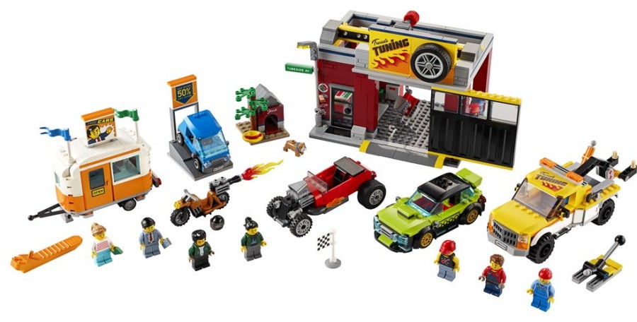 Spielzeug LEGO | Lego City 60258 Tuning-Werkstatt