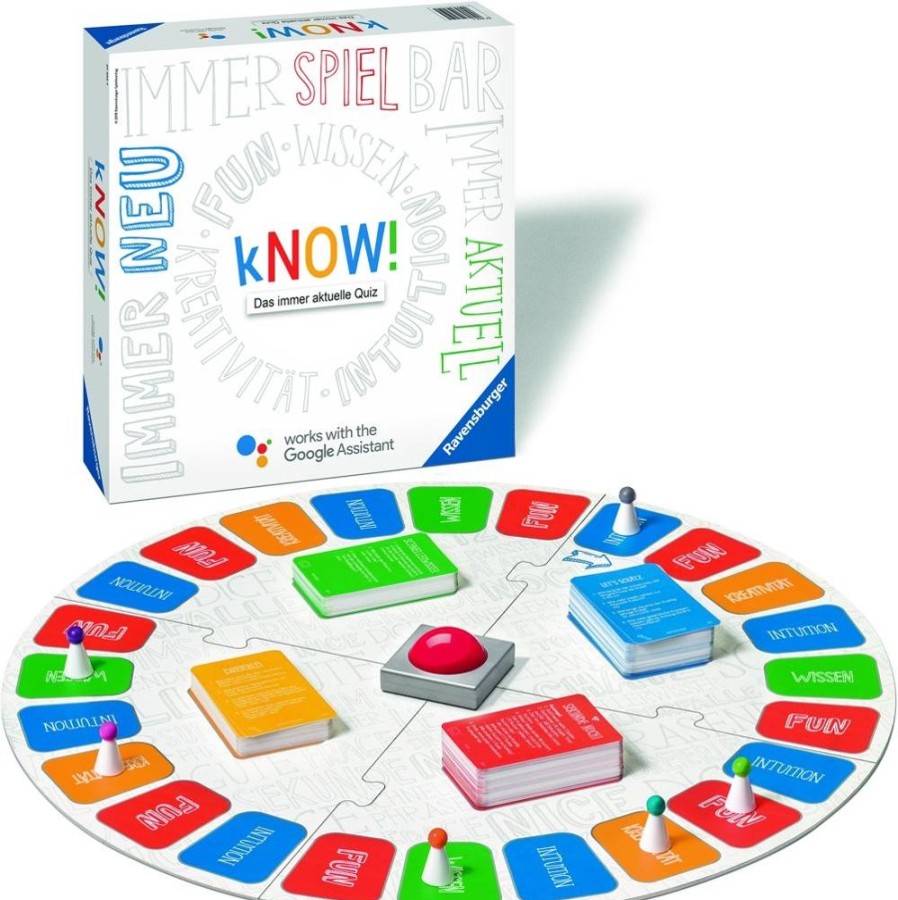 Spielzeug Ravensburger | Ravensburger Know! Google Home Spiel