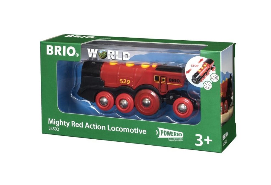 Spielzeug BRIO | Brio World Rote Lola Batterielok