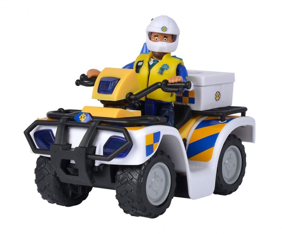 Spielzeug Simba Toys | Simba Feuerwehrmann Sam Polizei Quad M Figur