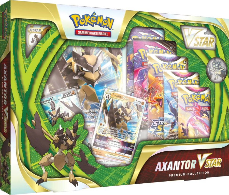 Spielzeug Pokémon Company | Pokemon 45398 Axantor Premium Koll. V-Star