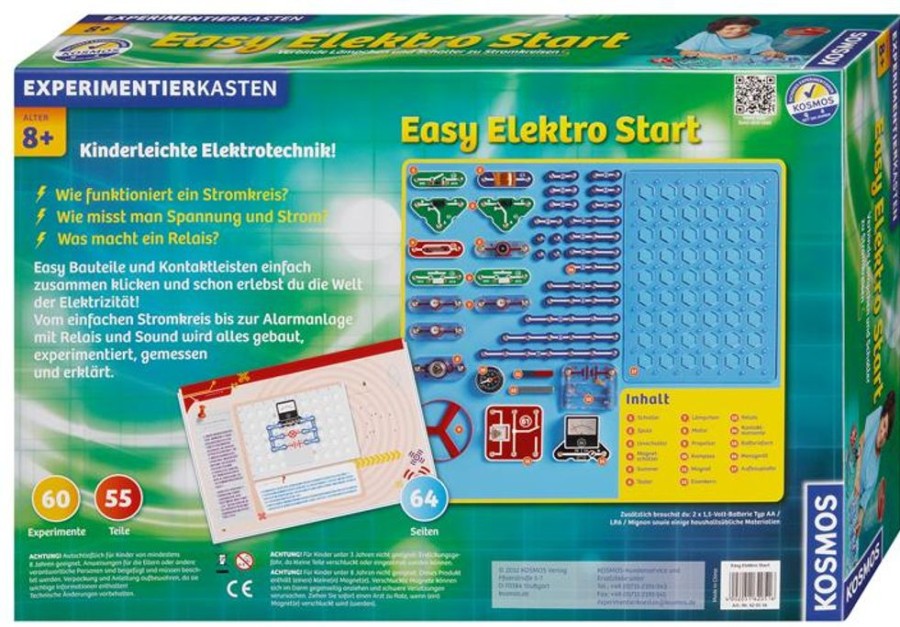 Spielzeug Kosmos | Kosmos Experimentierkasten Easy Elektro Start