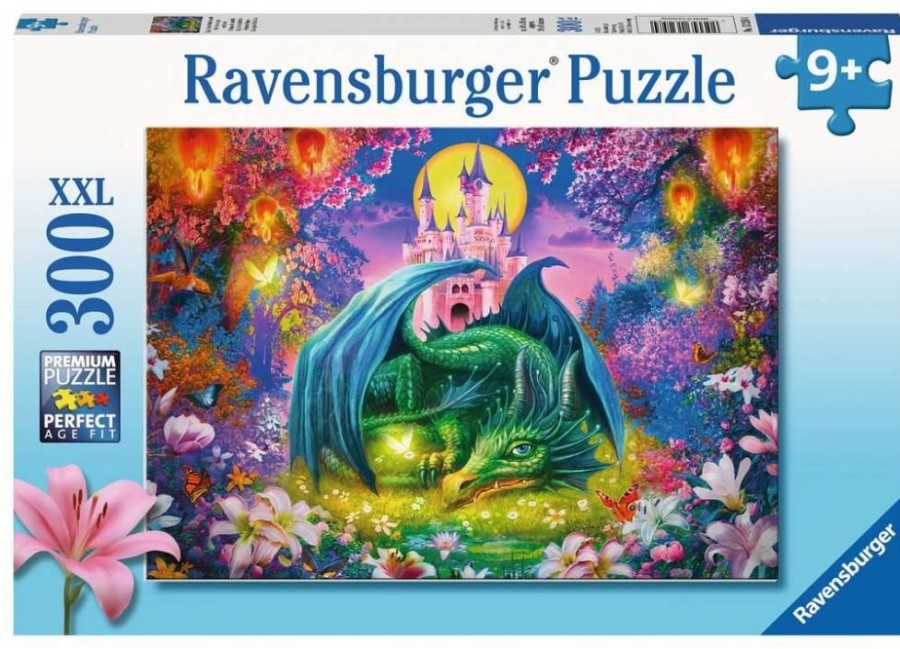 Spielzeug Ravensburger | Ravensburger Jpuzzle Mystischer Drachenwald 300Tei