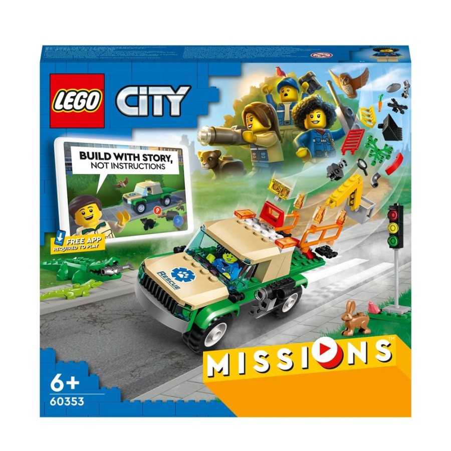 Spielzeug LEGO | Lego City 60353 Tierrettungsmissionen