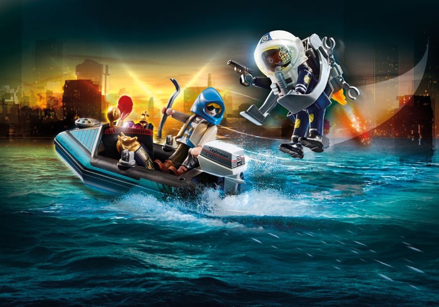 Spielzeug Playmobil | Playmobil City Action 70782 Polizei Jetpack