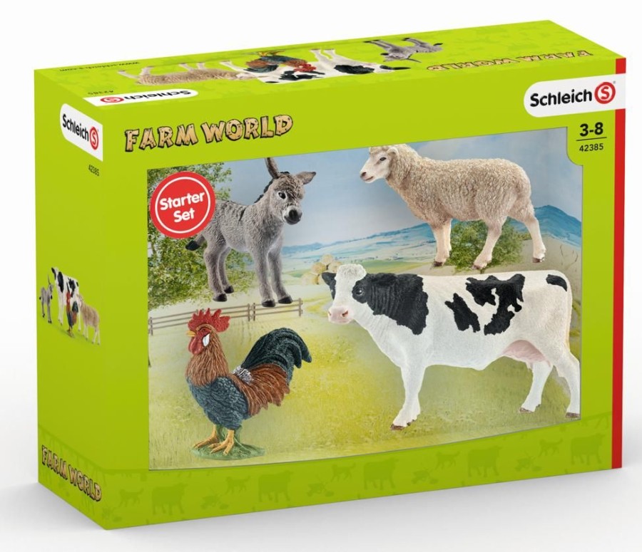 Spielzeug Schleich | Schleich 42385 Farm World Starterset