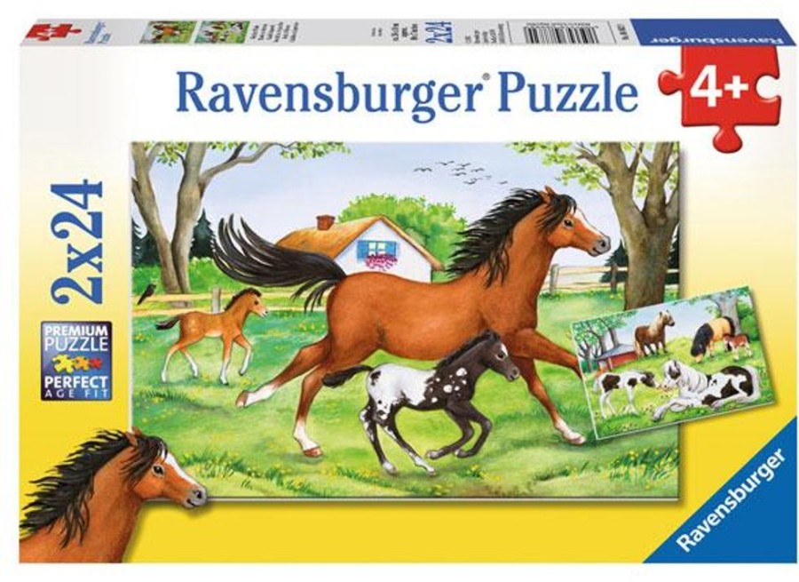 Spielzeug Ravensburger | Ravensburger Puzzle Welt Der Pferde