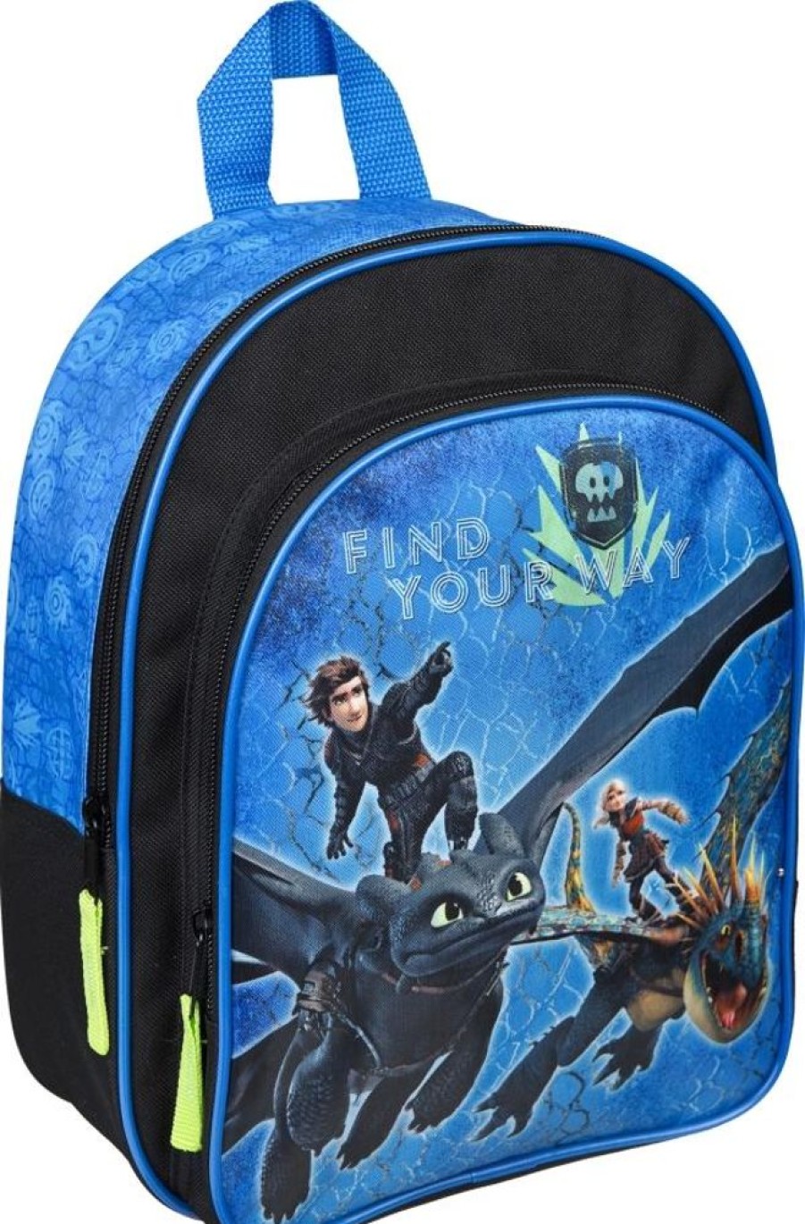 Spielzeug Undercover GmbH | Dragons Rucksack Mit Vortasche