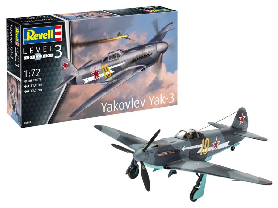 Spielzeug Revell | Revell Yakovlev Yak-3 Jagdflugzeug 1:72