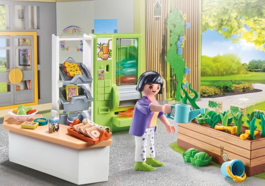 Spielzeug Playmobil | Playmobil 71333 Schulkiosk