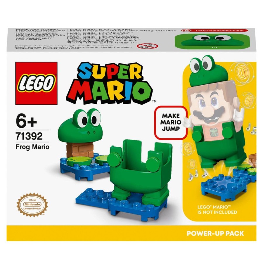 Spielzeug LEGO | Lego Super Mario 71392 Frosch-Mario Anzug