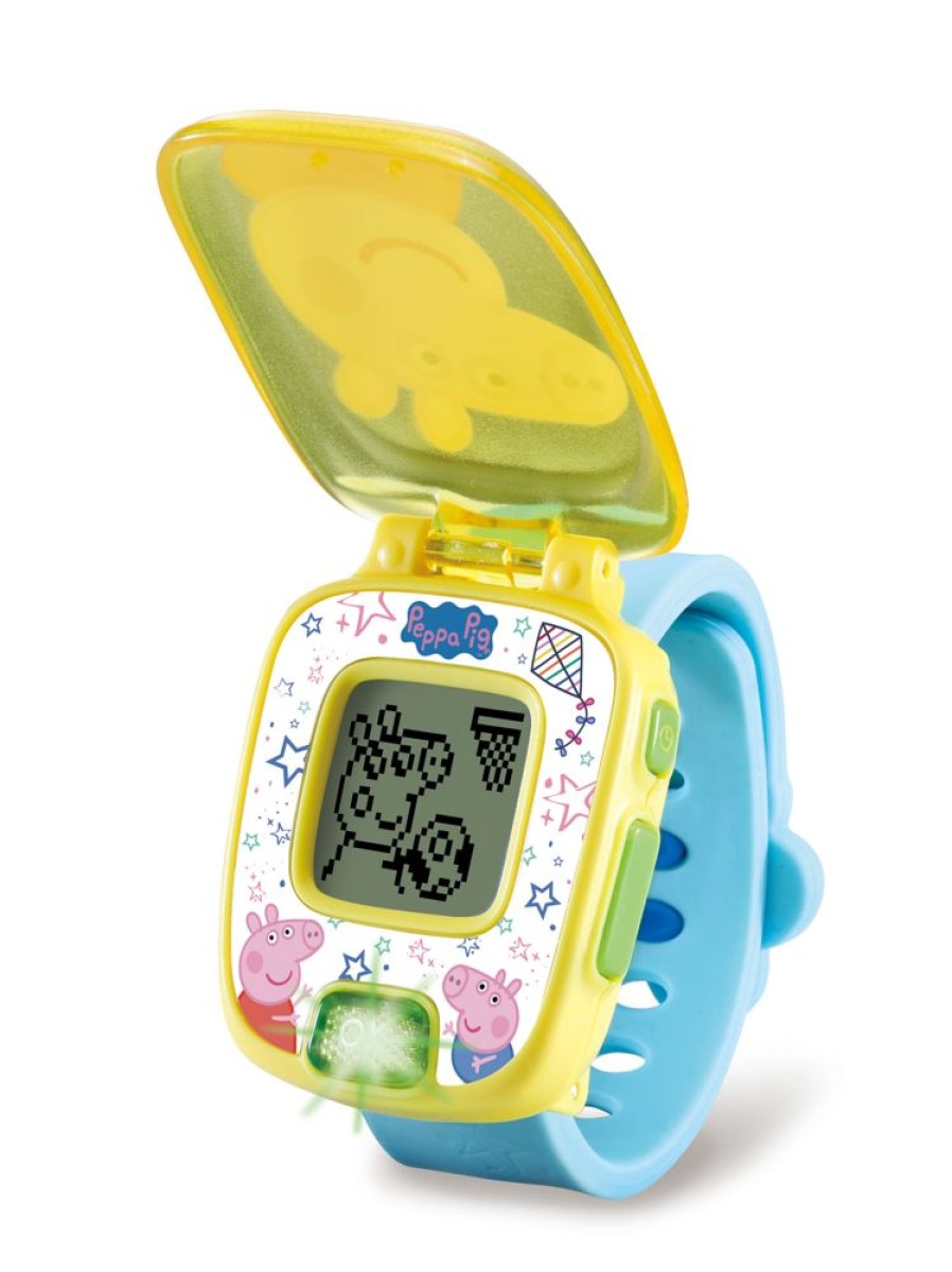 Spielzeug Vtech | Vtech Peppas Lernuhr Blau