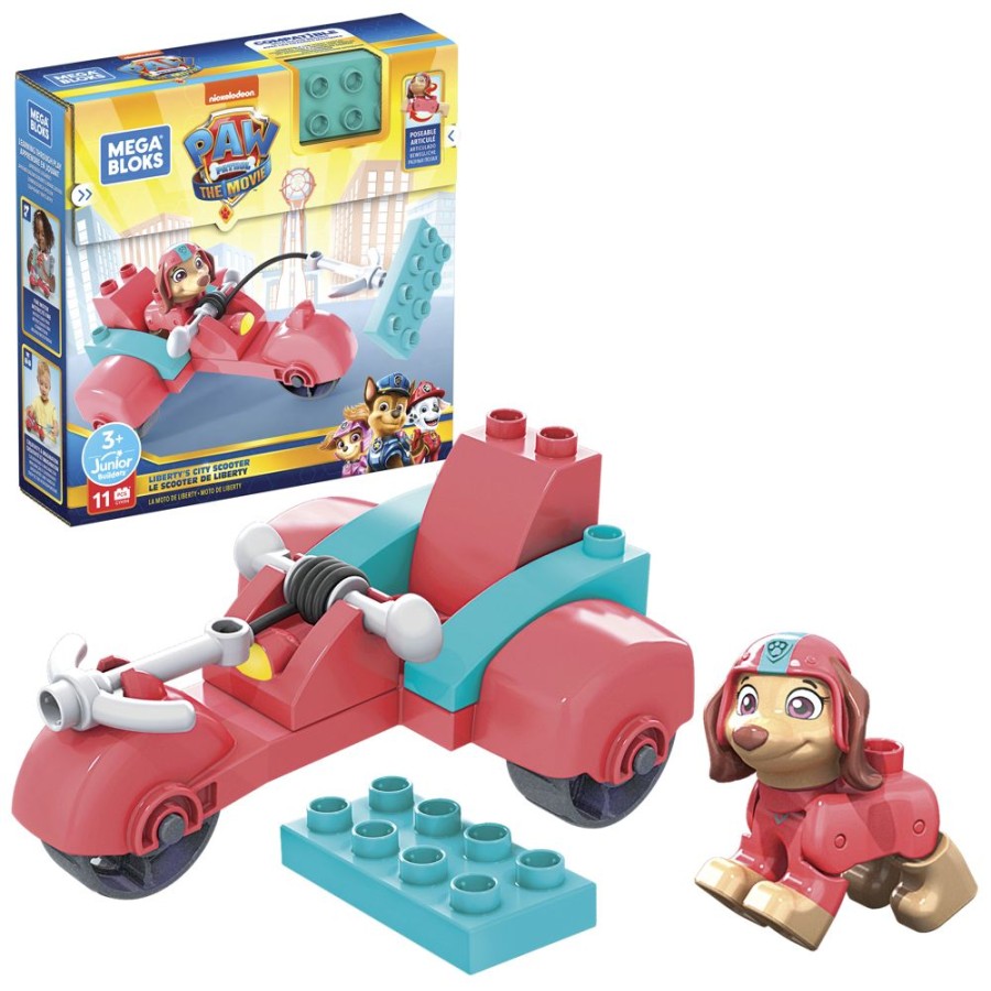 Spielzeug Mega Bloks | Mega Bloks Paw Patrol Libertys Scooter