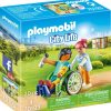 Spielzeug Playmobil | Playmobil 70193 Patient Im Rollstuhl