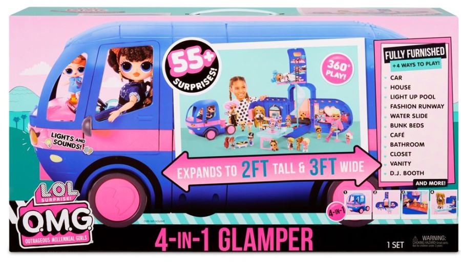 Spielzeug MGA | L.O.L. Omg 4In1 Glamper Neu