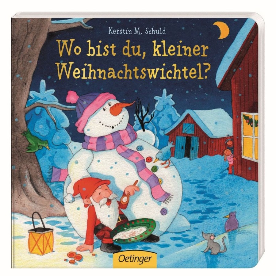 Spielzeug Oetinger Verlag | Wo Bist Du, Kleiner Weihnachtswichtel?