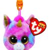 Spielzeug TY | Ty Beanie Boos Clip Einhorn Fantasia 8,5Cm