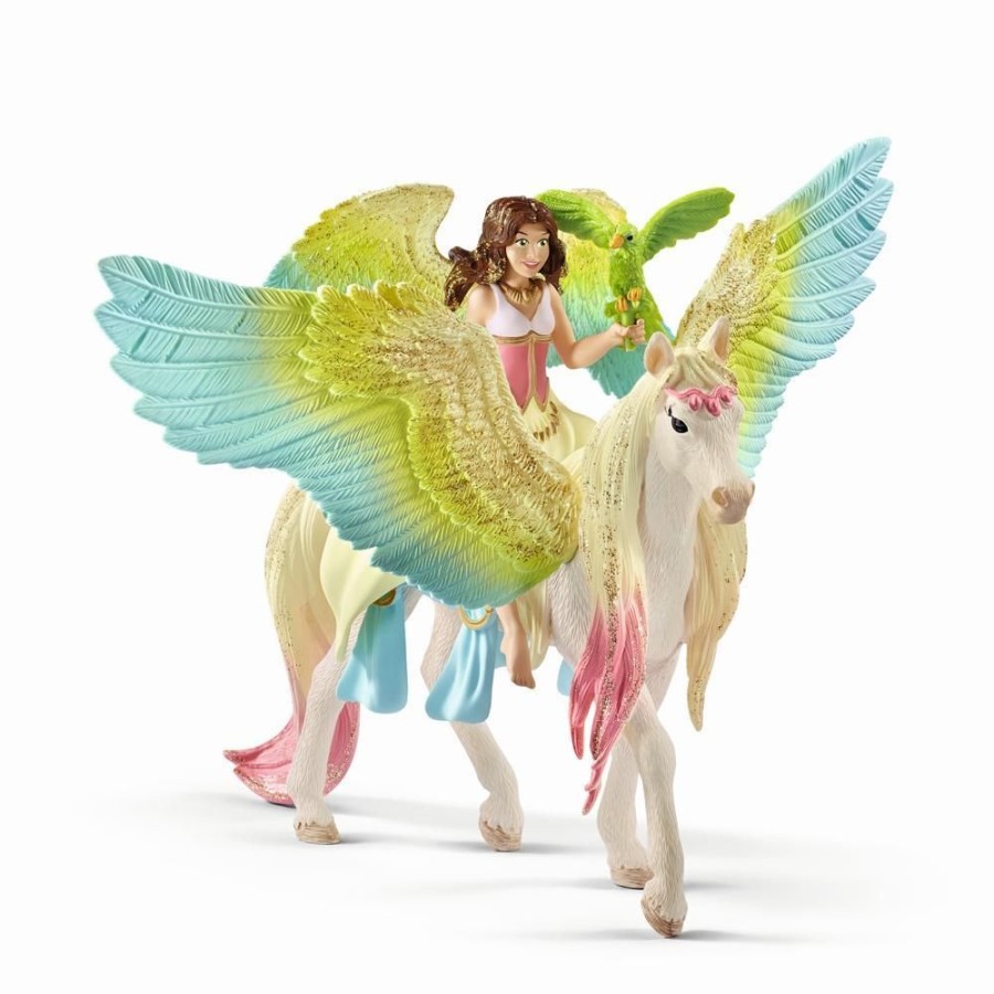 Spielzeug Schleich | Schleich 70566 Surah Mit Glitzerpegasus