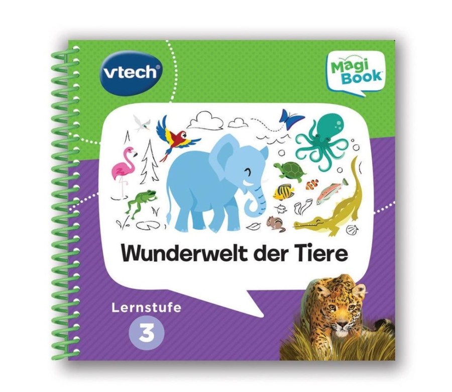 Spielzeug Vtech | Vtech Magibook Wunderwelt Tiere Lernstufe 3