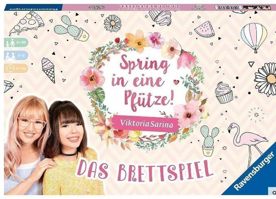 Spielzeug Ravensburger | Ravensburger Spring In Die Pfutze - Das Brettspiel