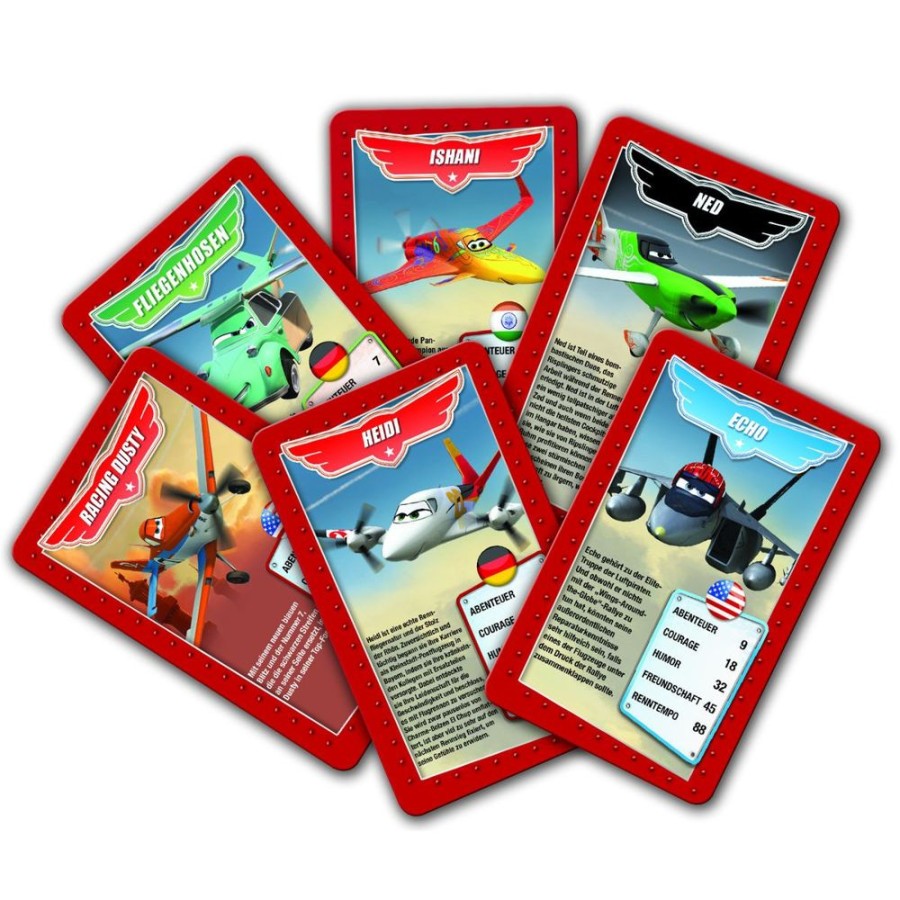 Spielzeug Winning Moves | Winning Moves Top Trumps Disney Planes