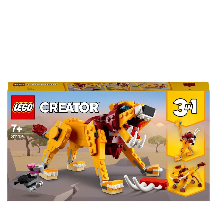 Spielzeug LEGO | Lego Creator 31112 Wilder Lowe