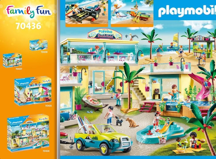 Spielzeug Playmobil | Playmobil 70436 Strandauto Mit Kanuanhanger