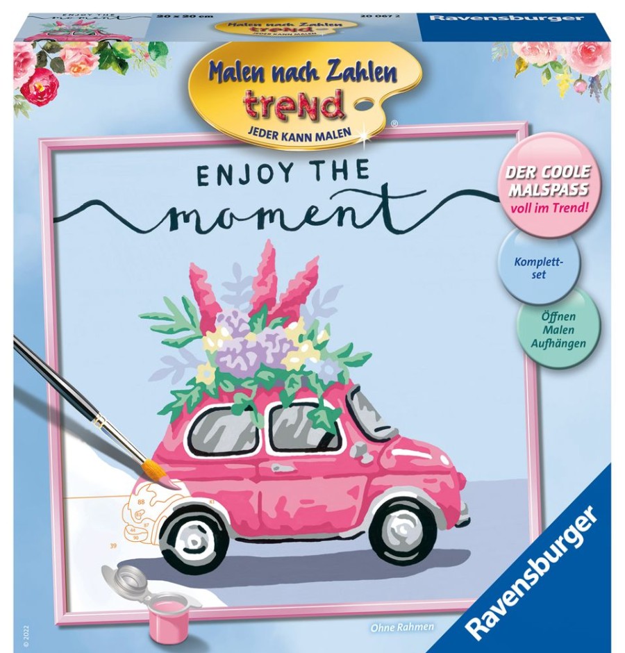 Spielzeug Ravensburger | Ravensburger Malen Nach Zahlen Enjoy The Moment