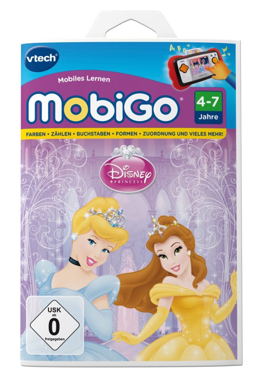 Spielzeug Vtech | Vtech Mobigo Lernspiel Disney Princess