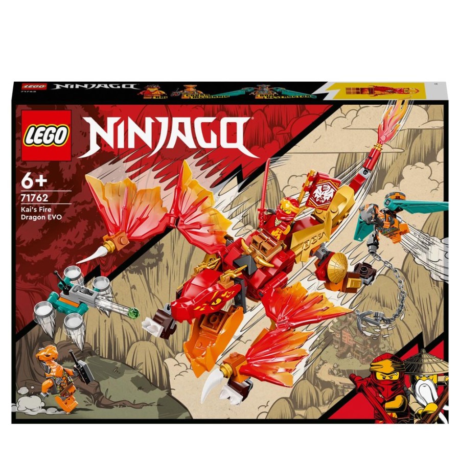 Spielzeug LEGO | Lego Ninjago 71762 Kais Feuerdrache Evo