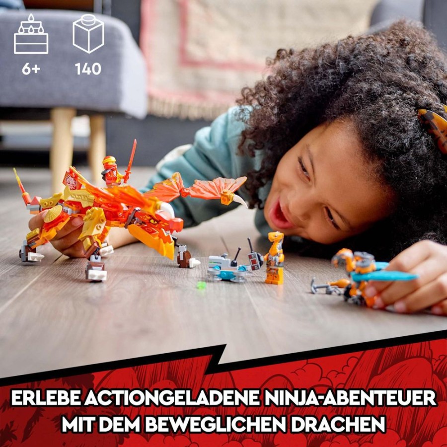 Spielzeug LEGO | Lego Ninjago 71762 Kais Feuerdrache Evo