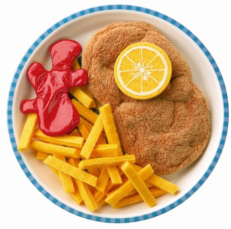 Spielzeug HABA | Haba Biofino Wiener Schnitzel Mit Pommes Frites