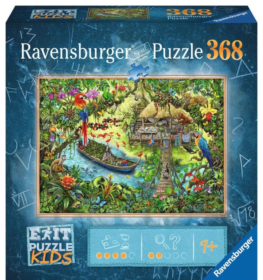 Spielzeug Ravensburger | Ravensburger Puzzle Exit Dschungelexpedition 368T