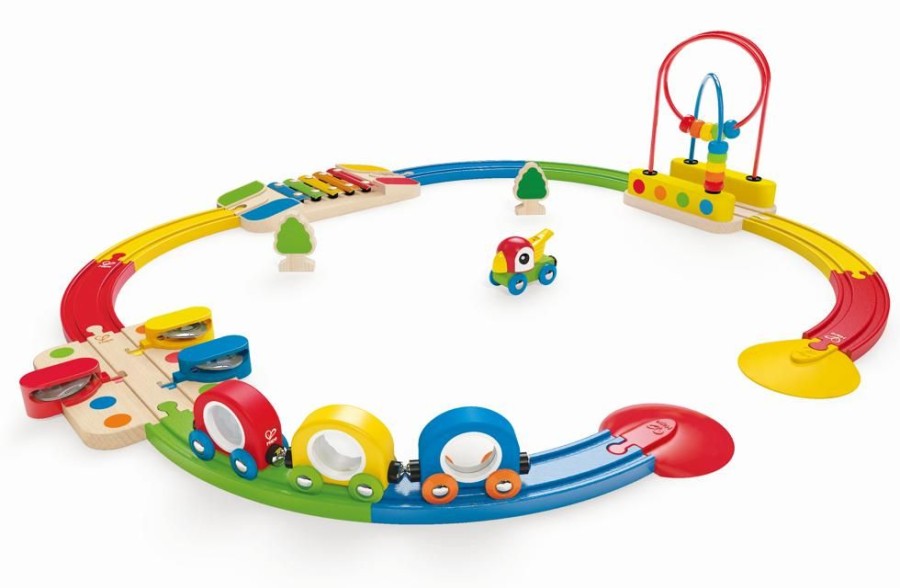 Spielzeug Hape | Hape Abenteuer Eisenbahn Set Musikinstrumente