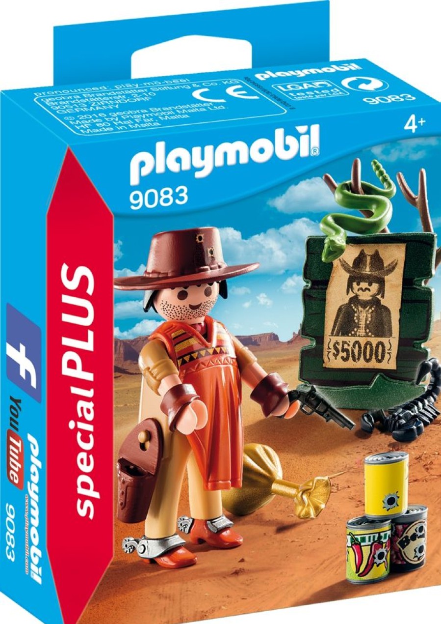 Spielzeug Playmobil | Playmobil 9083 Western-Revolverheld