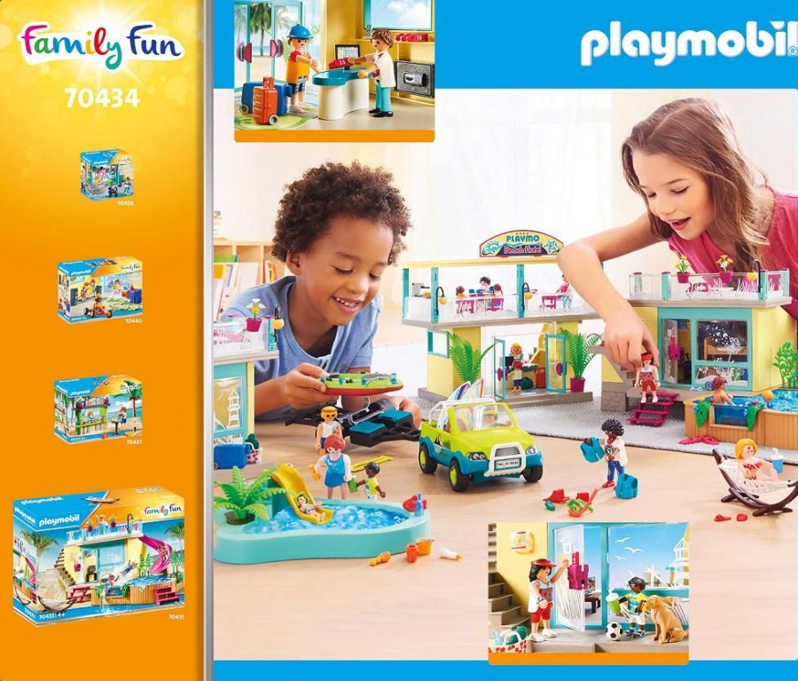 Spielzeug Playmobil | Playmobil 70434 Playmo Beach Hotel