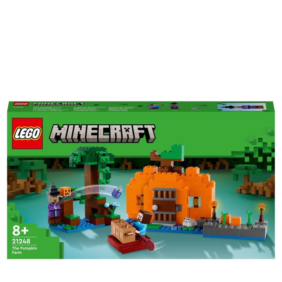 Spielzeug LEGO | Lego Minecraft 21248 Die Kurbisfarm