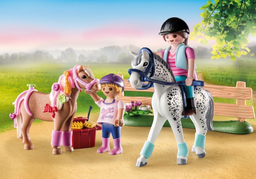 Spielzeug Playmobil | Playmobil 71259 Starter Pack Pferdepflege