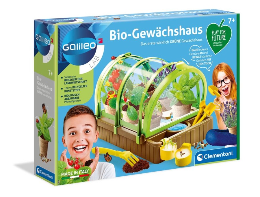 Spielzeug Clementoni | Clementoni Galileo Bio-Gewachshaus