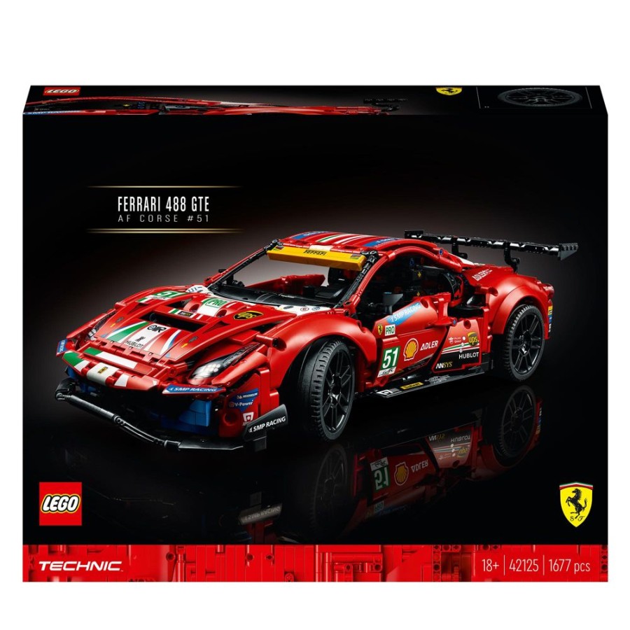 Spielzeug LEGO | Lego Technic 42125 Ferrari 488 Gte Af Corse #51